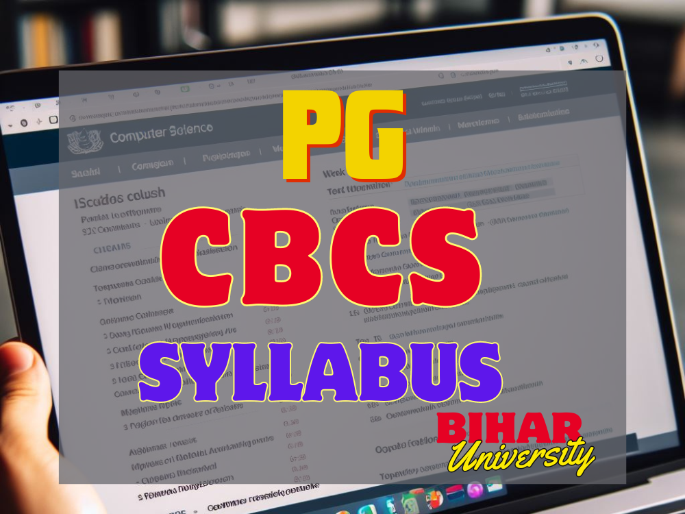 pg cbcs syllabus bihar