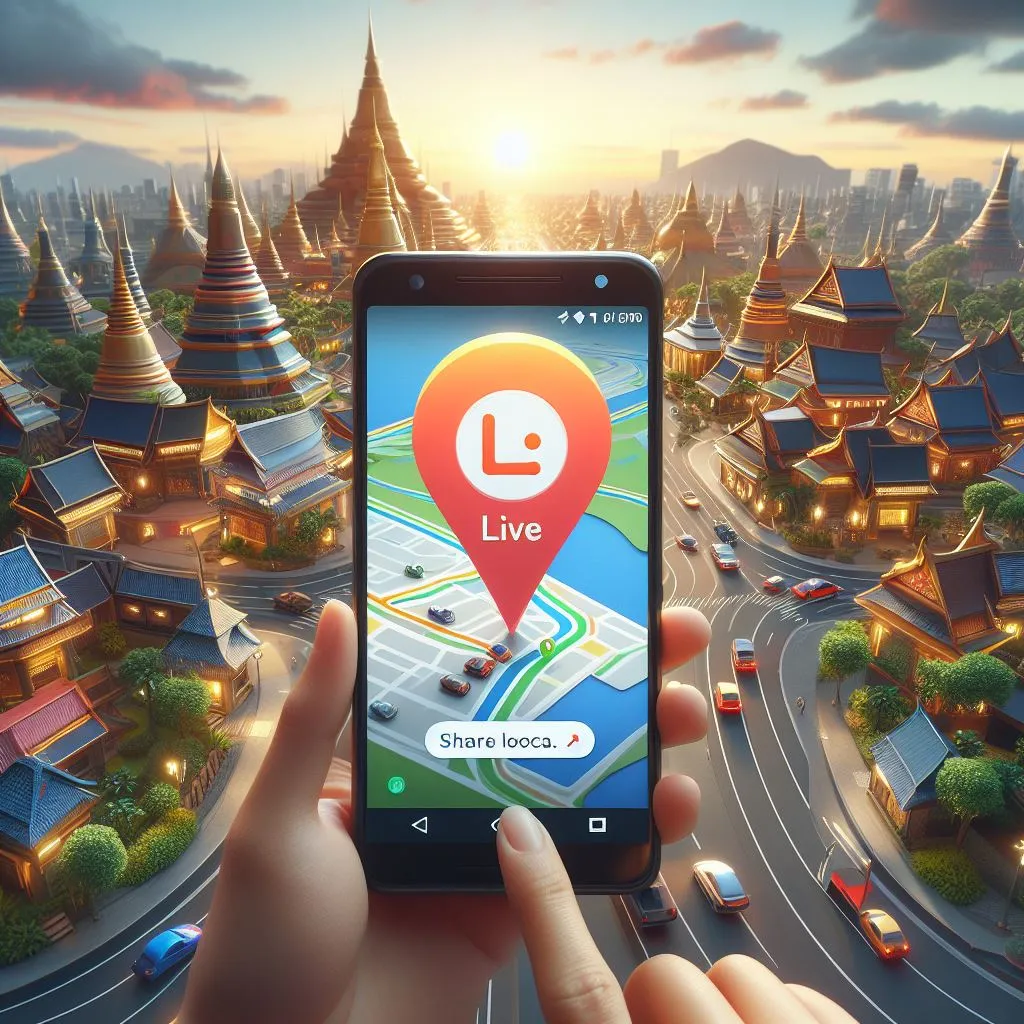 Share Your Live Location Using Google Maps