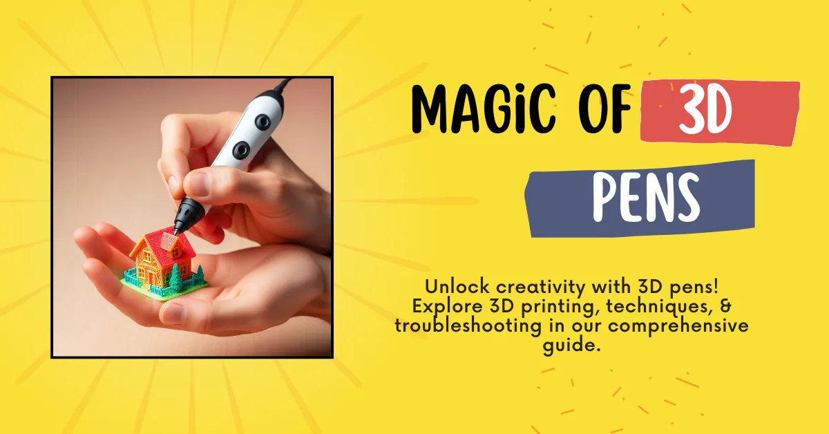 Unlock creativity with 3D pens! Explore 3D printing, techniques, & troubleshooting in our comprehensive guide.