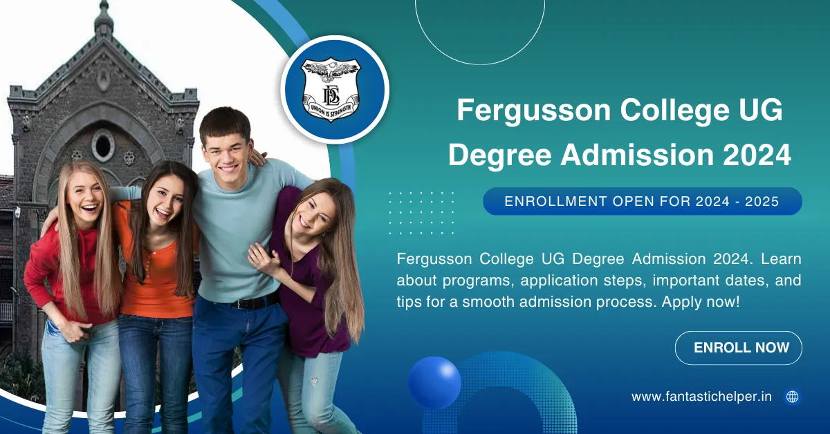 Fergusson College UG Degree Admission 2024